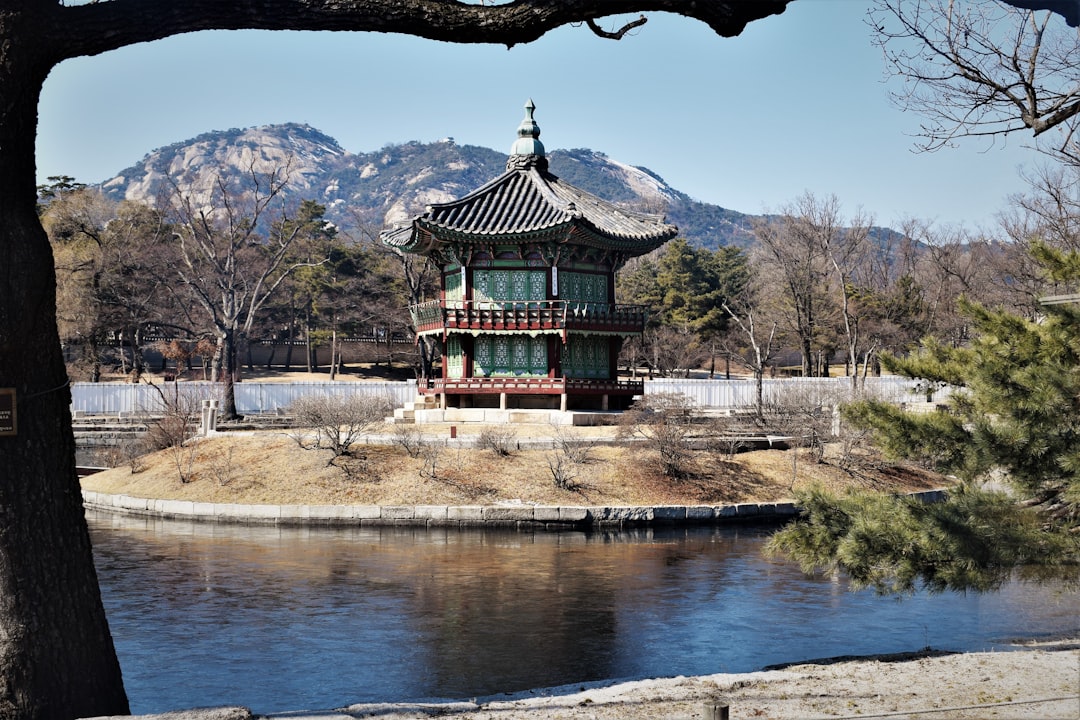 서울 근교 한적한 정원 산책로에서 사람들이 여유롭게 걷는 모습